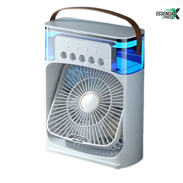 Ventilador com Humidificador de ar Portátil