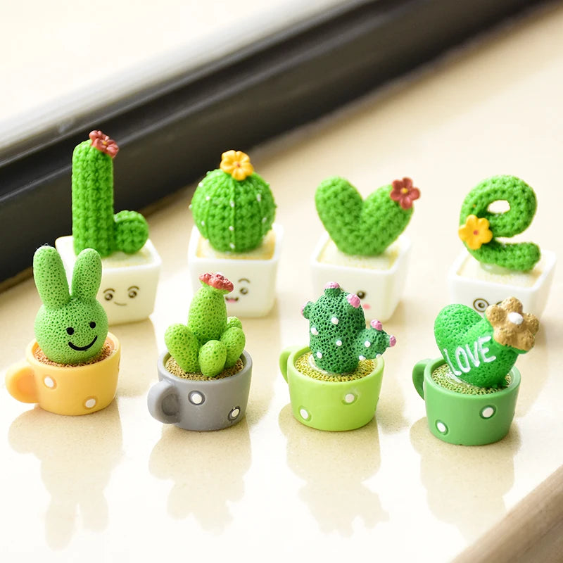 Mini Cactos Suculentos para Enfeite