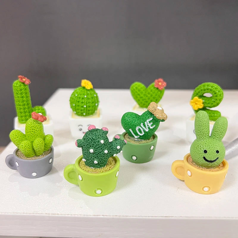 Mini Cactos Suculentos para Enfeite